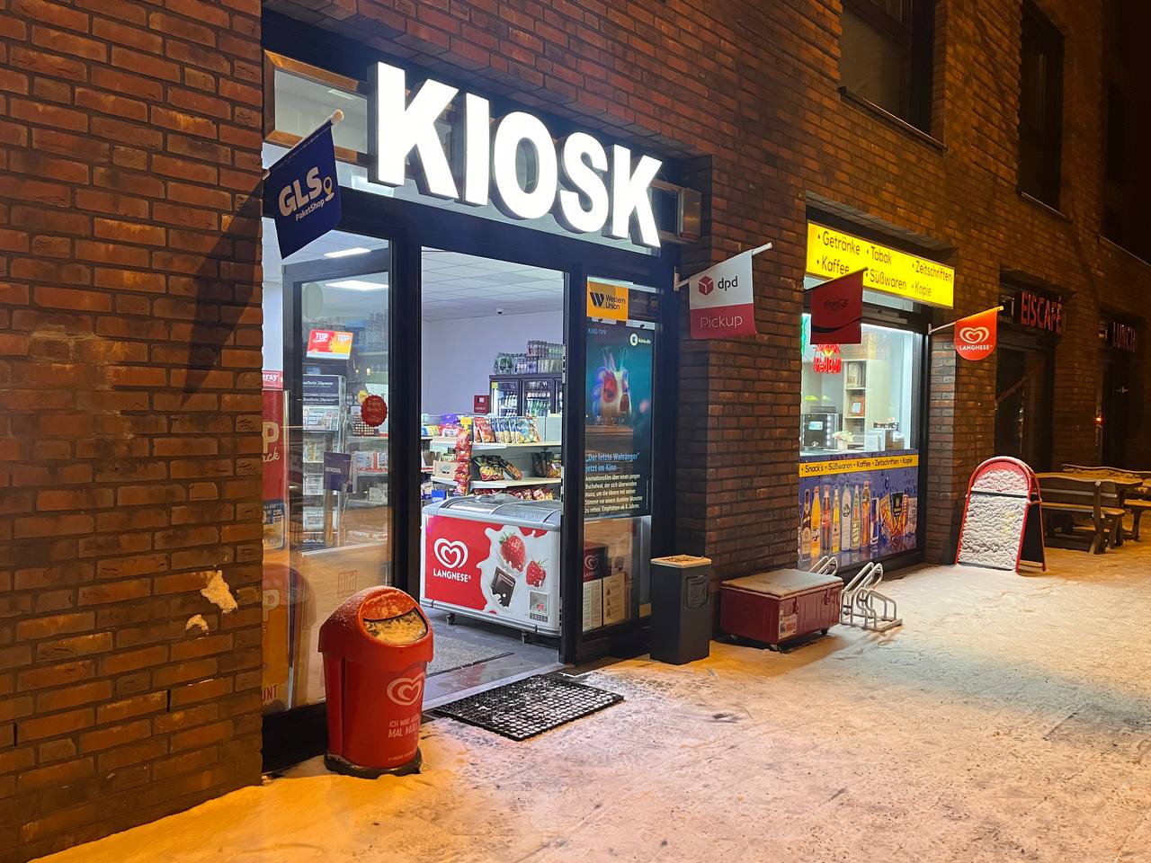 Innenansicht Sortiment